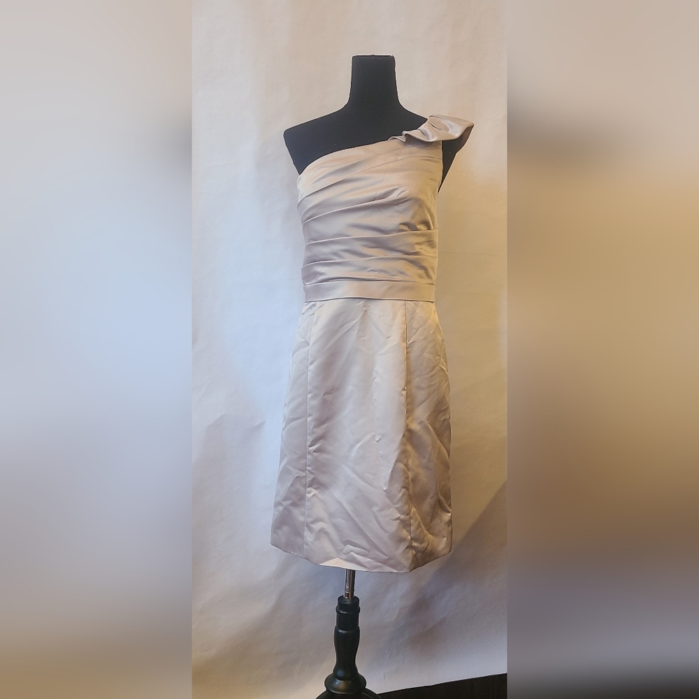 Forever Yours Cocktail Satin Dress